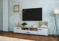 ТВ-тумба Ларго 2,0м сонома,белый